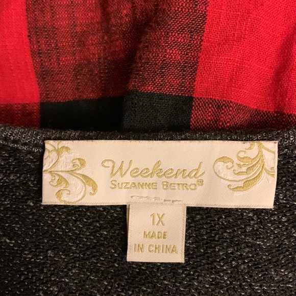 Weekend Buffalo Plaid Top - Picture 5 of 6